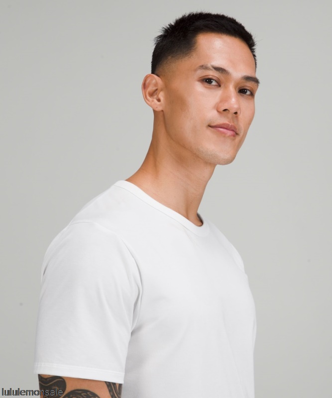 Lululemon Deutschland DELULU797 | Weißes Das Fundamentale T-shirt